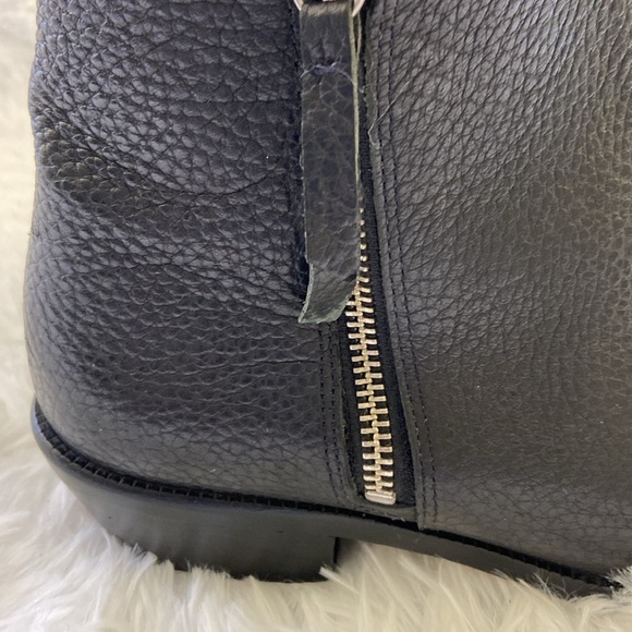 J Crew, Women’s Black,Leather Ankle Boots.Size-7 - Picture 7 of 10